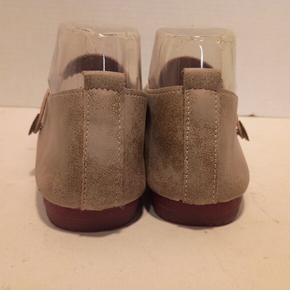 MiniInTheBox Women's Sz 8US/38EU Tan Leather Mary Jane Flats - Picture 9 of 11